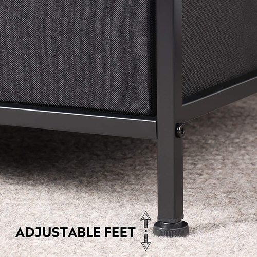  Wood and Metal Cocktail Table Coffee Table HWD-WLF03 foot pad