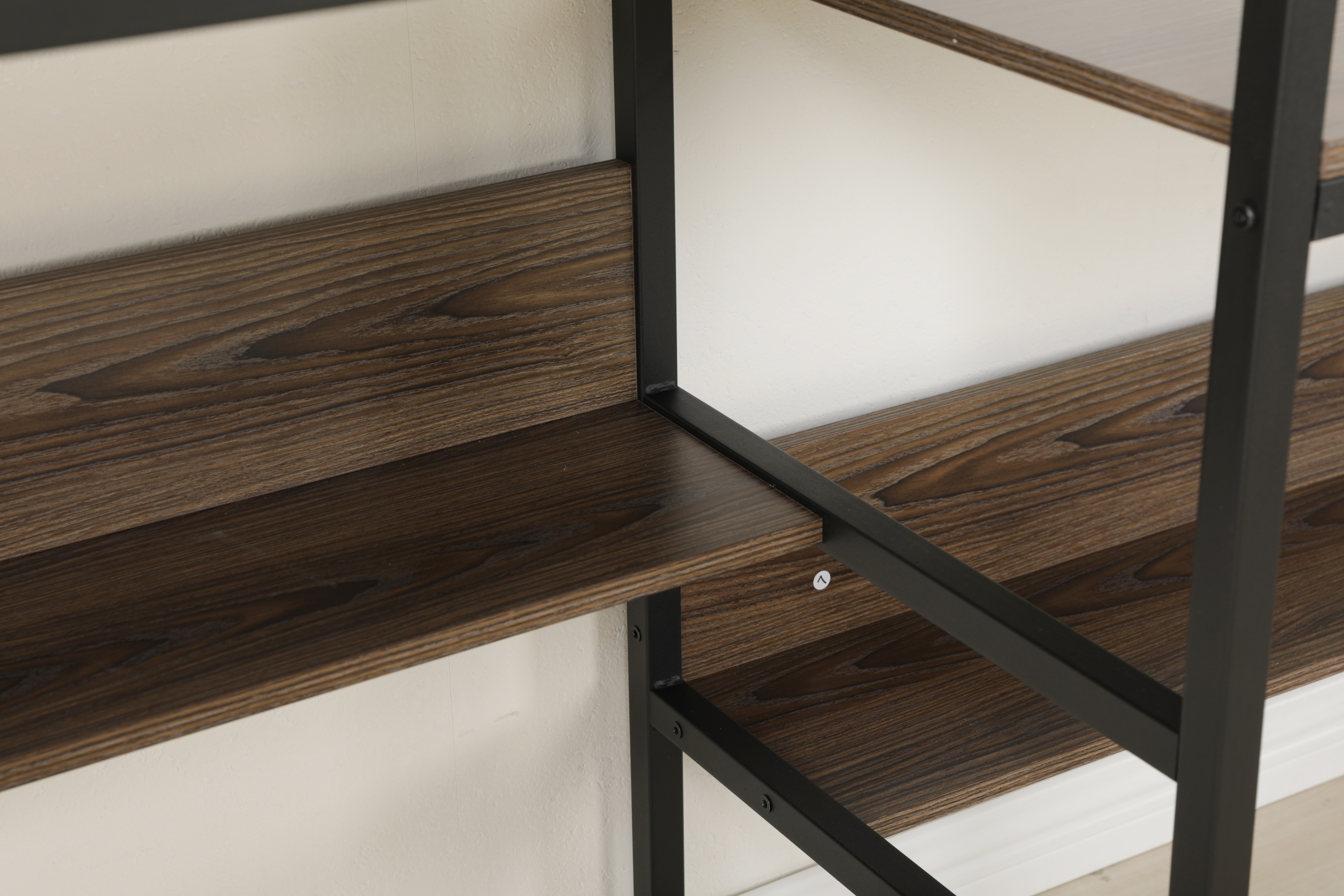 Wooden Standing Computer Table HWD-CRG-003 storage shelf