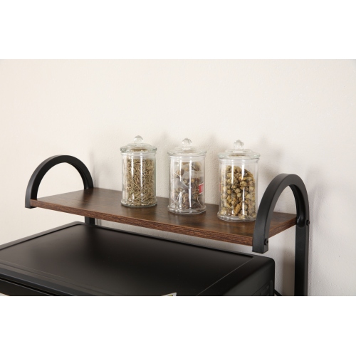 Kitchen 4-Layer storage Rack Dining Trolley Cart HWD-FW06 shelf