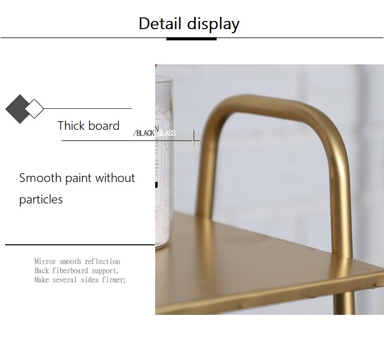 Metal Side Table Storage Coffee End Tables HWD-MH03 board