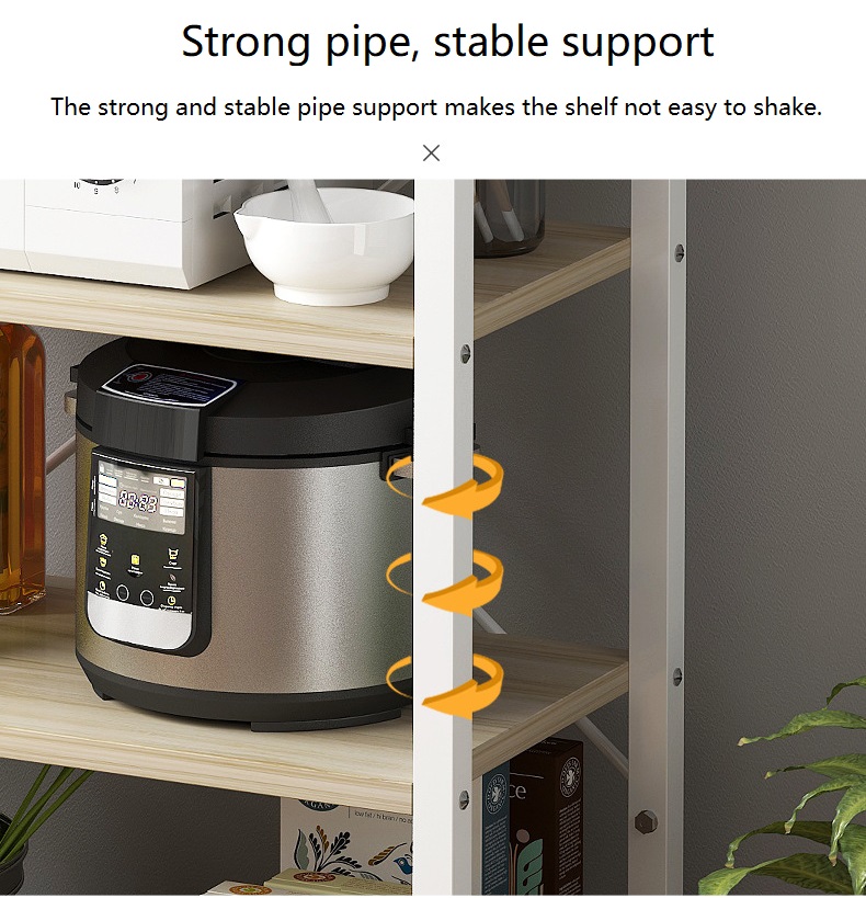 Kitchen Storage Shelf HWD-XBG-ZWJ004 Pipe
