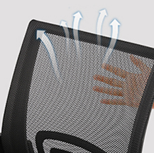 Upgrade Home Office Chair Ergonomic Mesh Chair HWD-ZC04 Mesh back