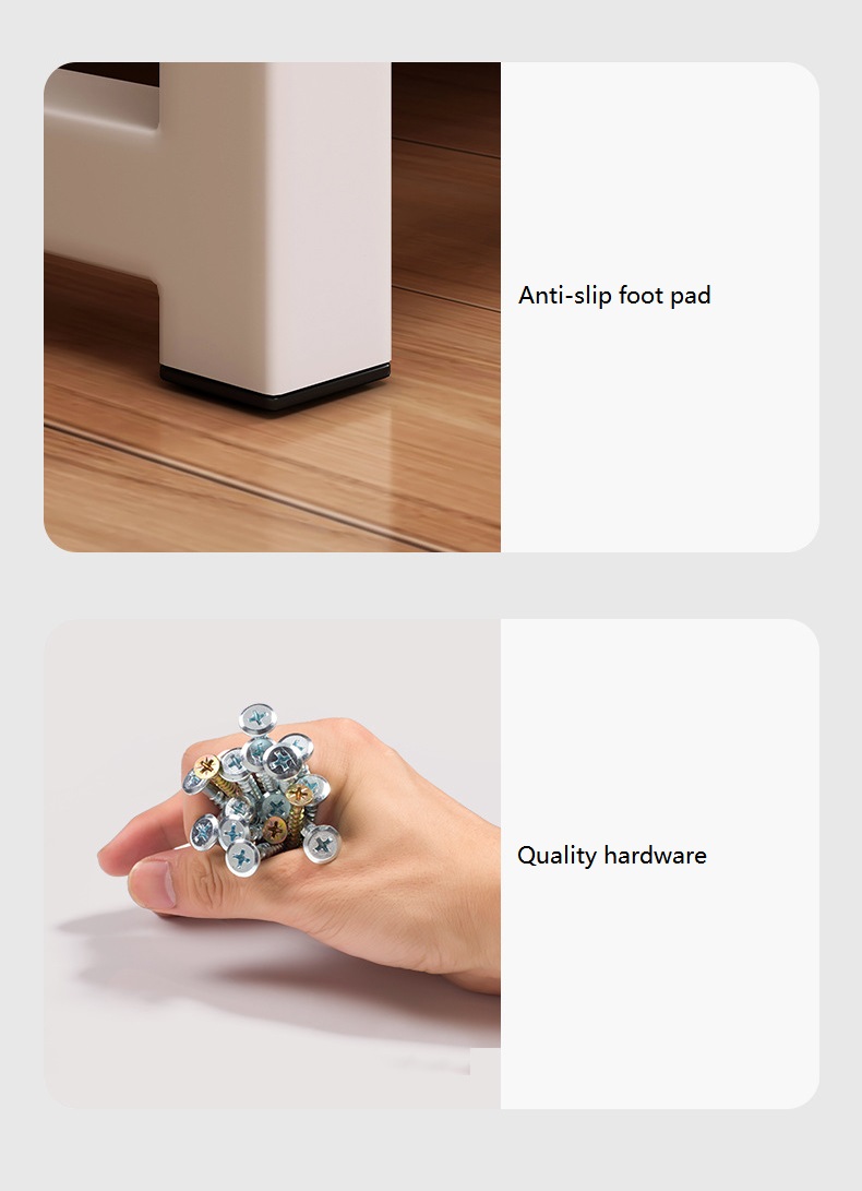 Kitchen Storage Rack HWD-XBG-ZWJ001 Foot pad and hardware