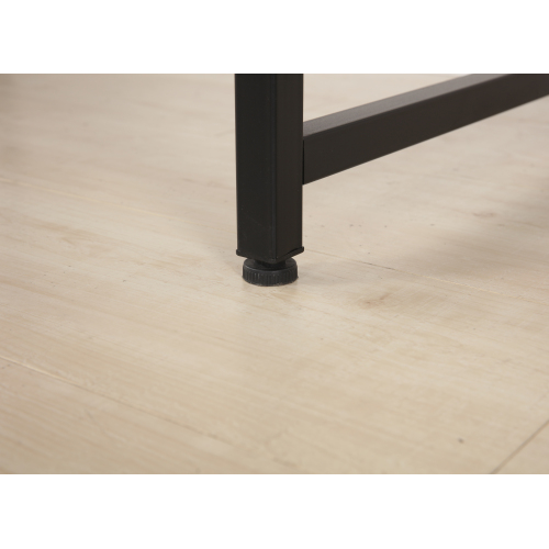 H-shaped Computer Desk with Bookshelf HWD-FW03 15mm Pads