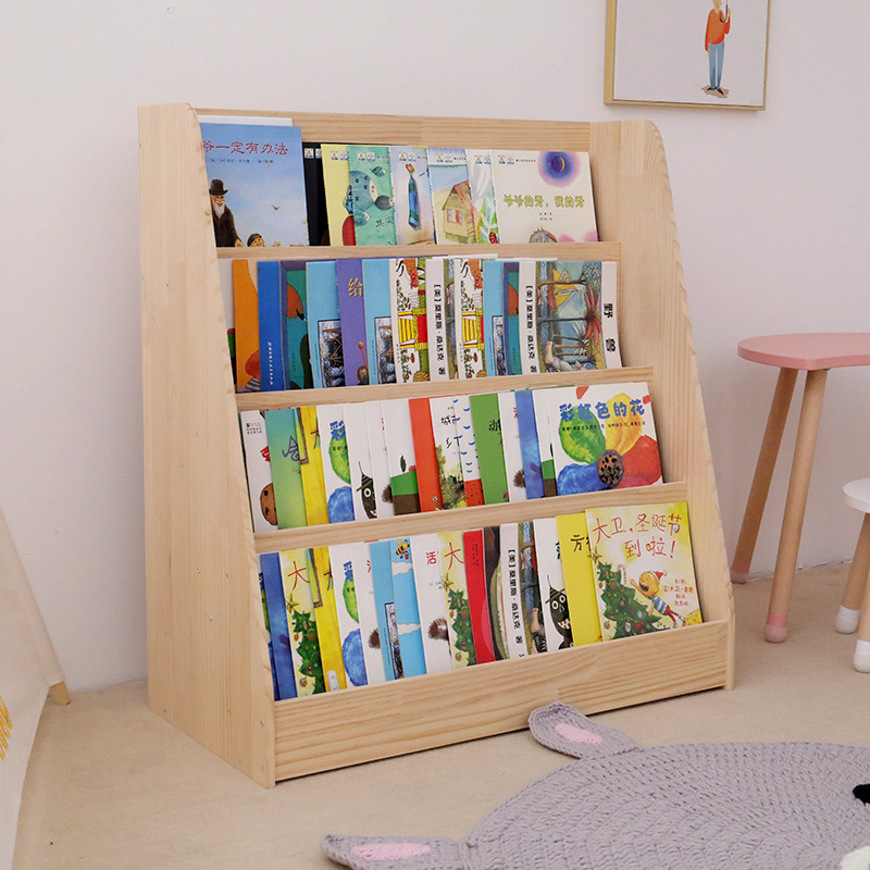 Kids Toy Storage Bookshelf and Cabinet HWD-LS-SJ002