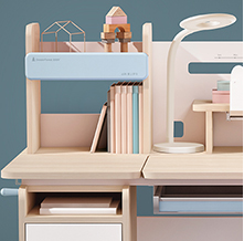 Adjustable Kids Study Table H-DS310 Multifunction Bookshelf
