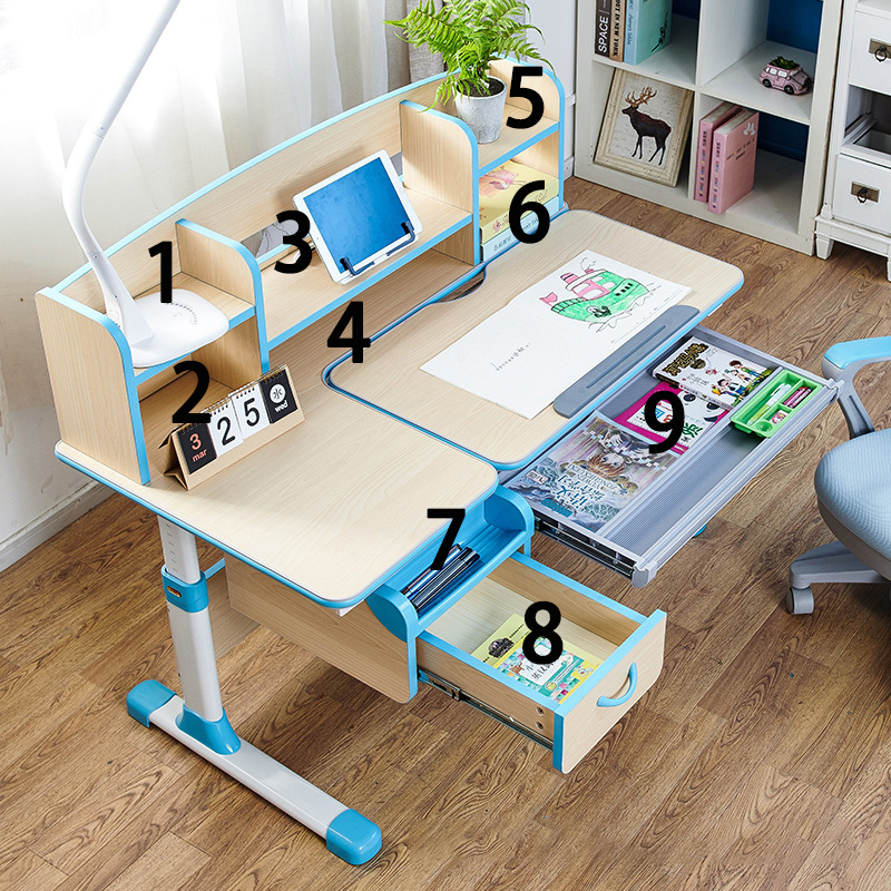 KIDS Stuydy Table HWD-AT-212 Storage Space