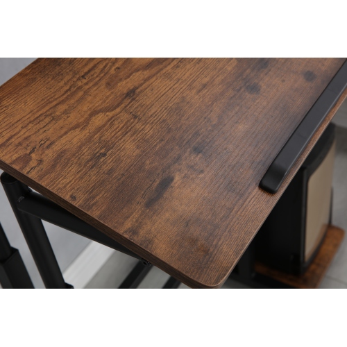 Home Office Sit and Stand Computer Desk HWD-FW04 15mm PB