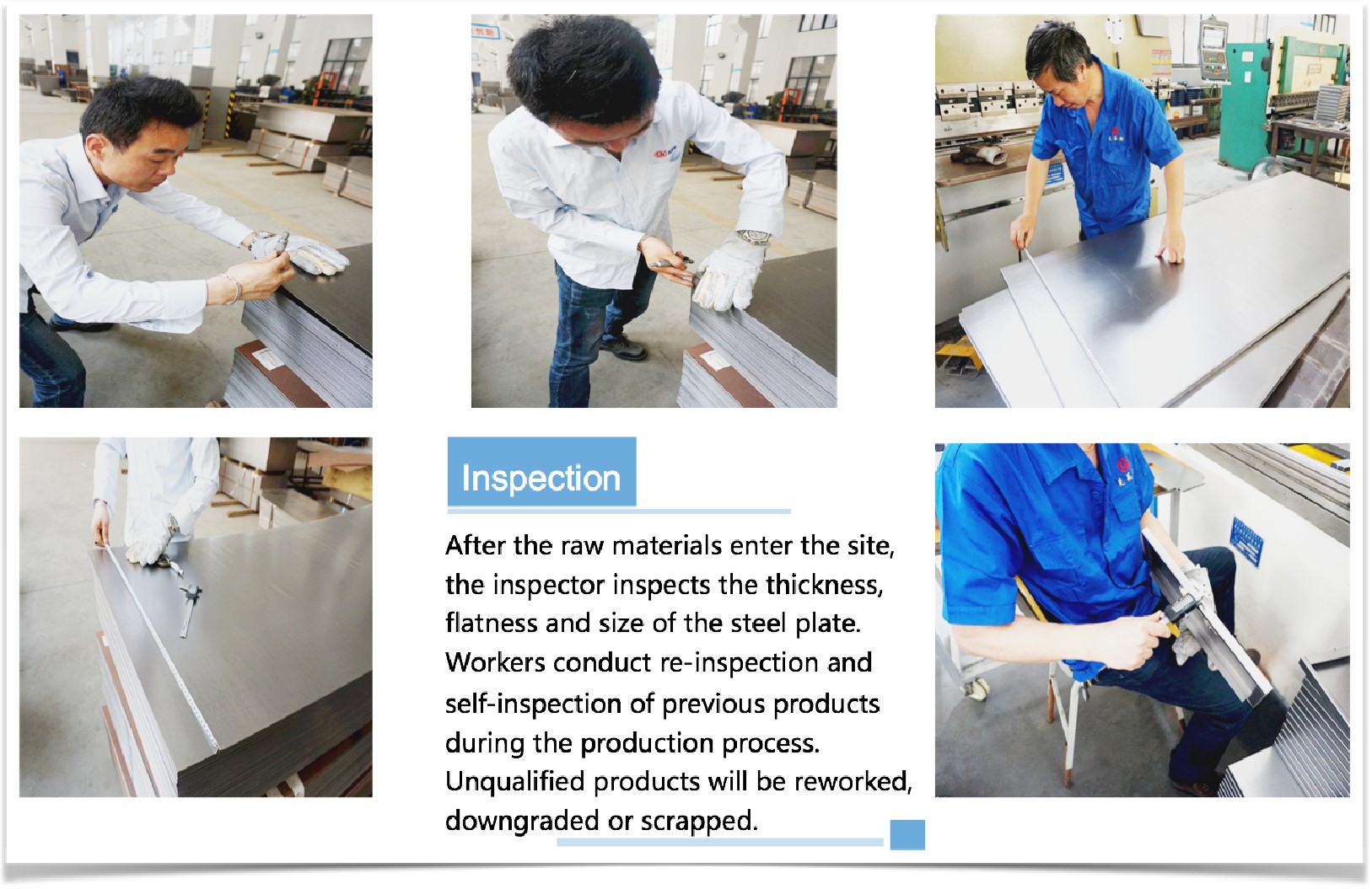 Inspection-Raw Material