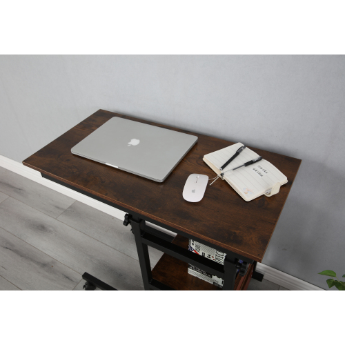 Moveable Height Adjustable Computer Laptop Table with Wheels HWD-FW07 material