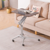 Nice Quality Sit-stand Height Adjustable Smart Desktop Pneumatic Workstation Gas Spring Modern Stand Desk HWD-ZL010