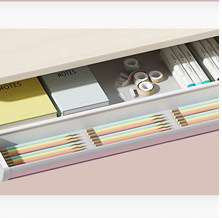 Ergonomic Kids Study Table H-DS320 large drawer